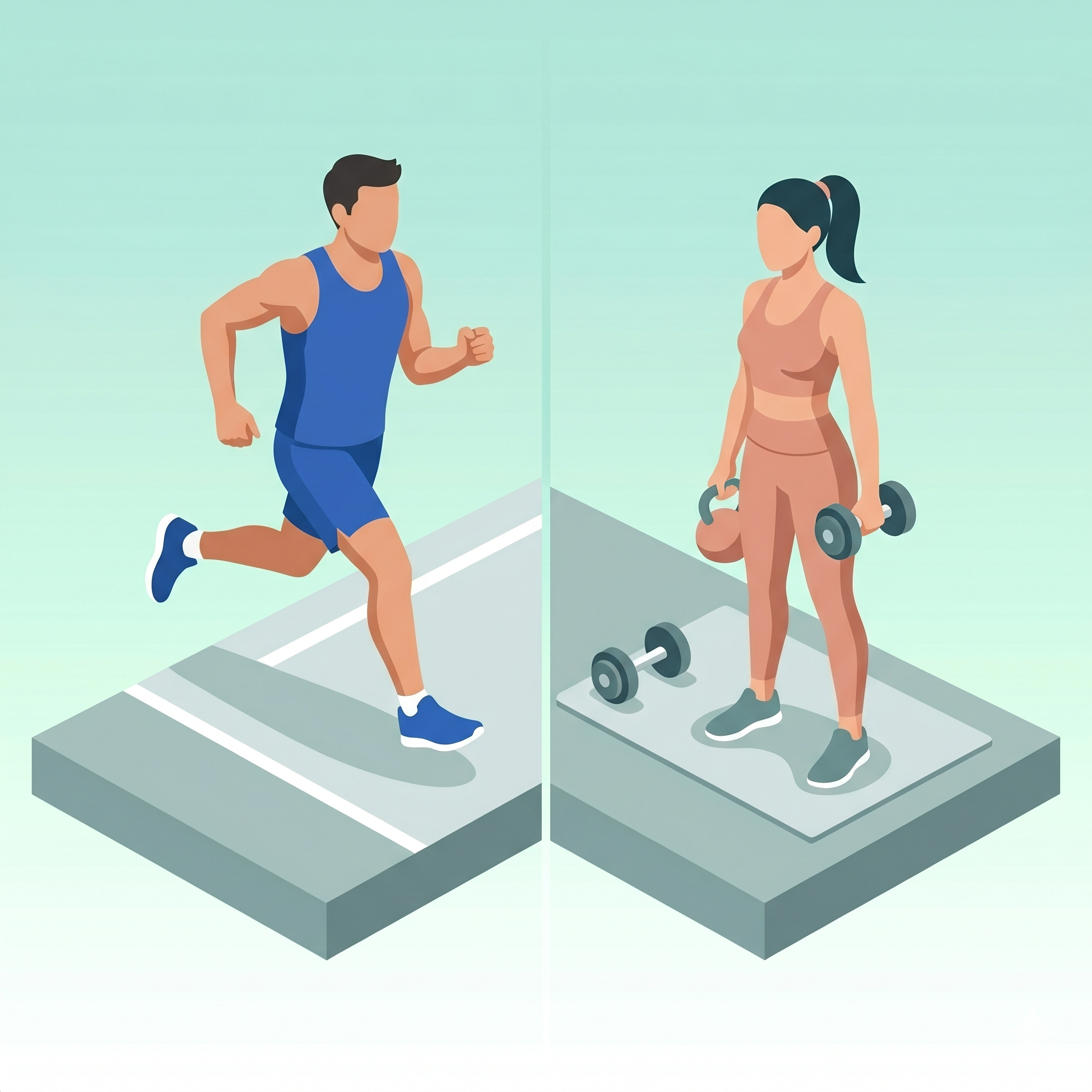 有氧運動 vs 重訓,哪個燃脂效果更好?科學比較與最佳組合策略